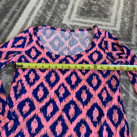 Lilly Pulitzer Beacon Dress Little Fish Engineered Print S rock bottom price - Picture 6 of 7